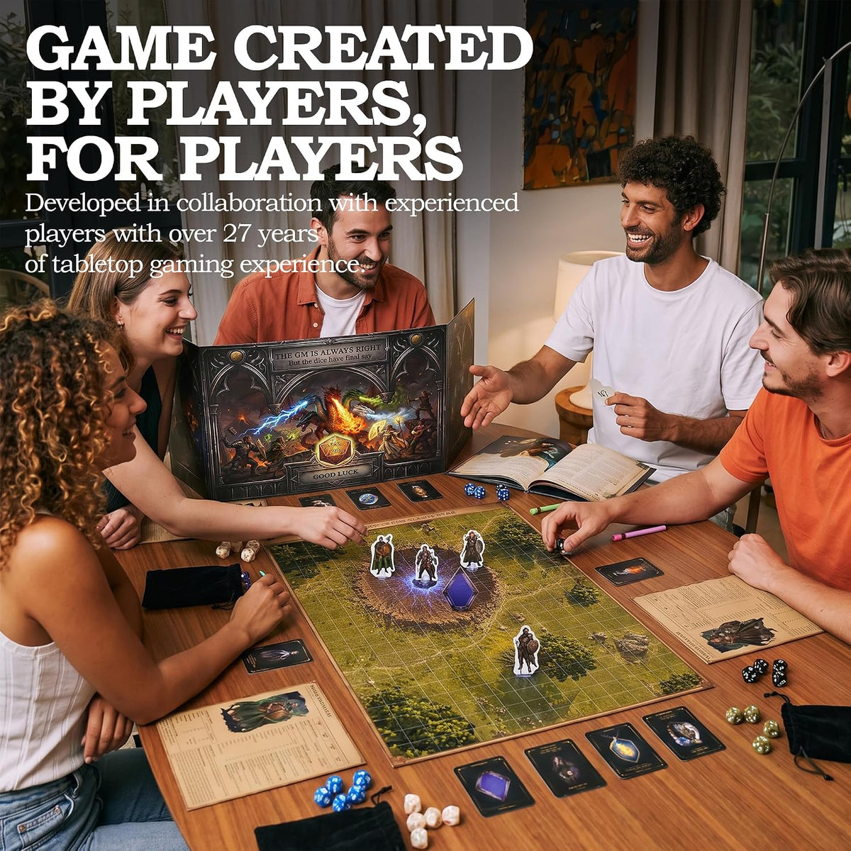 Juego de iniciación compatible con Dungeons and Dragons, juego de mesa RPG