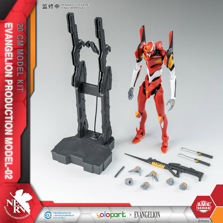 YOLOPARK Figura de Evangelion - Kit de Modelo Neon Genesis Evangeli...
