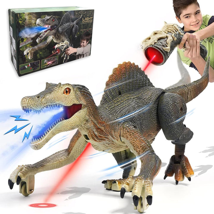 Juguetes de dinosaurio mejorados para niños de 3, 5 y 7 años, jugue...