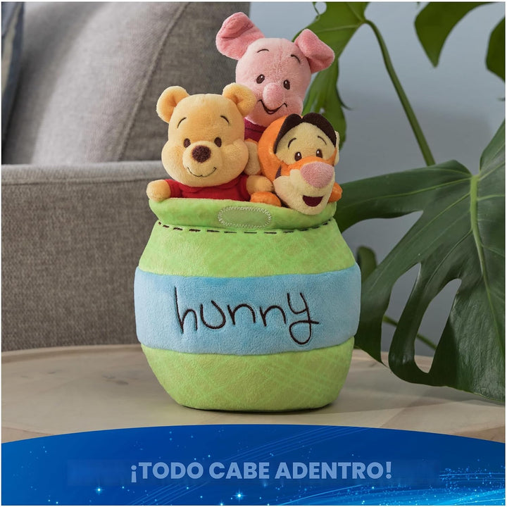 GUND Disney Winnie the Pooh Juego de peluches oficial con Pooh, Tig...