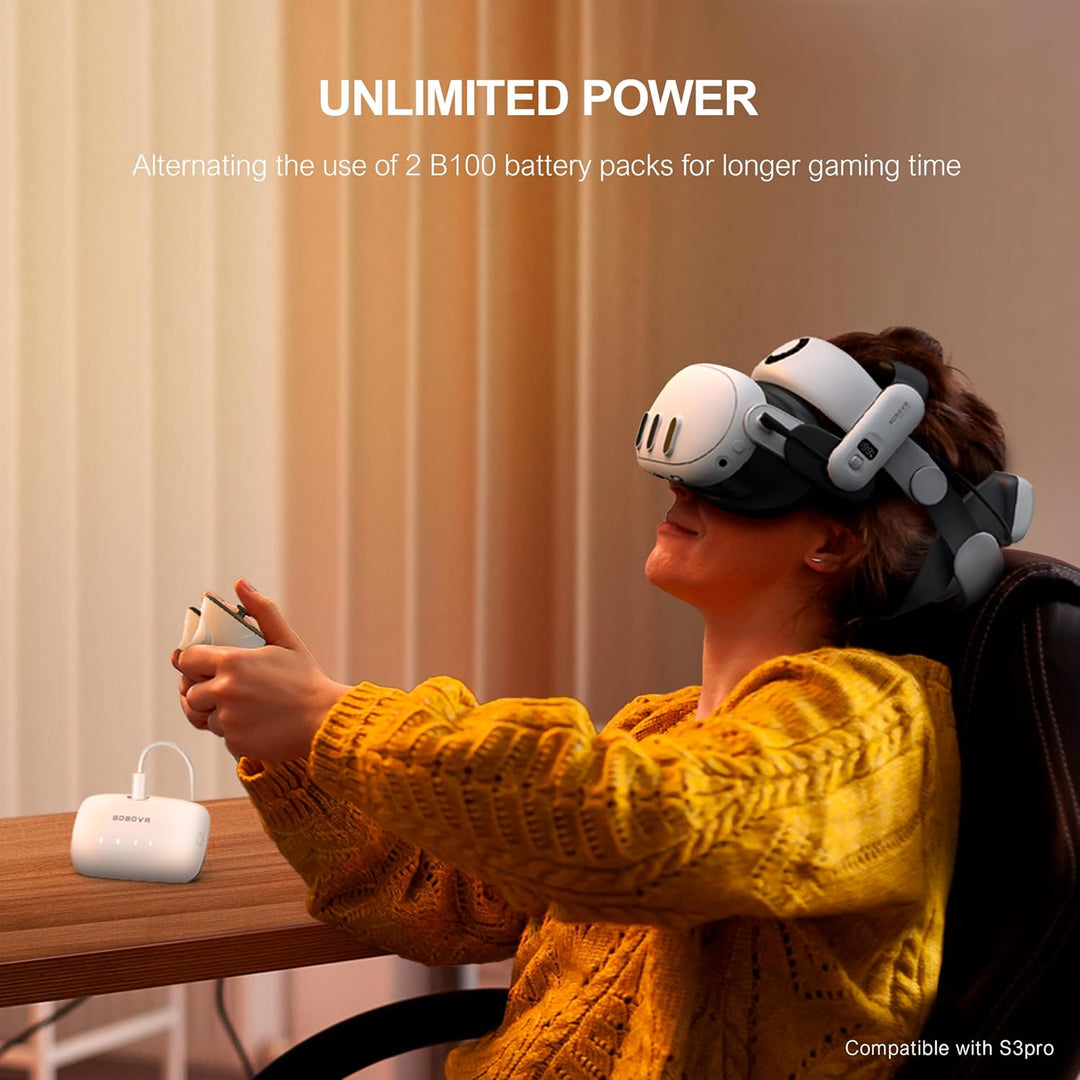 BOBOVR Paquete de baterías B100 para S3 Pro Reemplazo