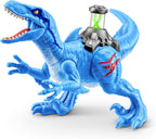 Robo Alive ADN Dino (Velocisaurus) de ZURU, juguete de dinosaurio que se ilumina, sorpresa al desempaquetar