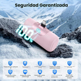[Paquete de 2] Mini cargador portátil para iPhone 17, pantalla LCD...