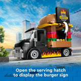 LEGO City Burger Truck - Juego de construcción de juguete