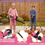 Juego de herramientas para niños, soplador de hojas 3 en 1 para niños