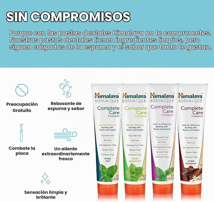 Himalaya Botanique Complete Care - Pasta de dientes, a base de hier...