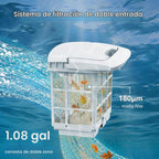 Hydro3 - Robot de vacío inalámbrico para piscina con bombas dobles Tumbo