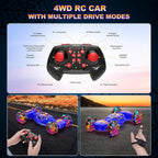 Auto de control remoto, auto de acrobacias RC con detección de gest...