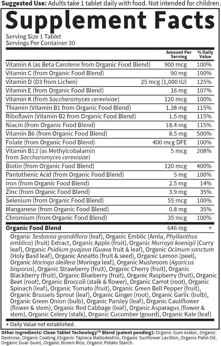 Garden of Life Paquete de mujeres: Organics Once Daily Multivitamin...