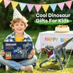 VERTOY Juguete de dinosaurio T-Rex RC gris con luz de rugido de aerosol