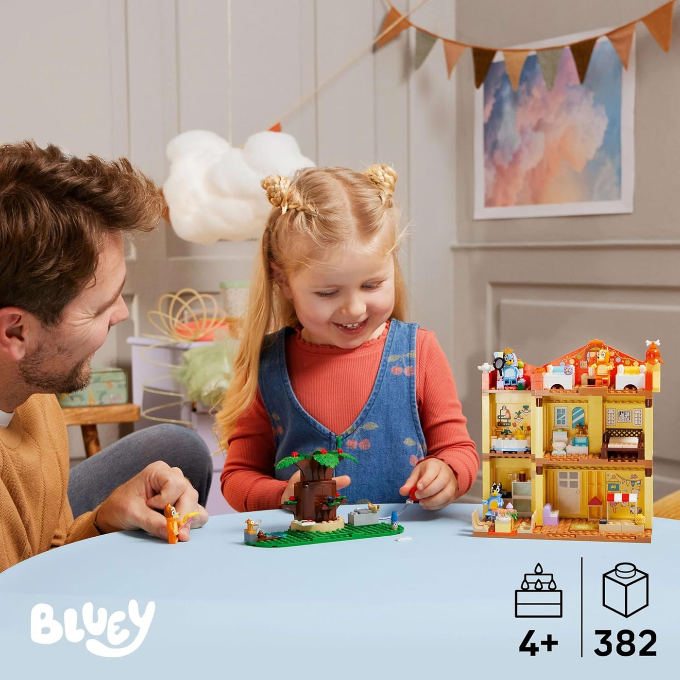 LEGO 11203 Casa familiar de Bluey Bluey, juguete, bloques de constr...