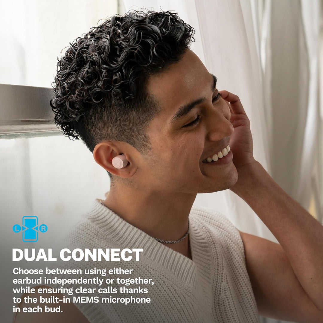 JLab Go Air Pop+ Tones Auriculares Verdaderamente Inalámbricos, Aur...