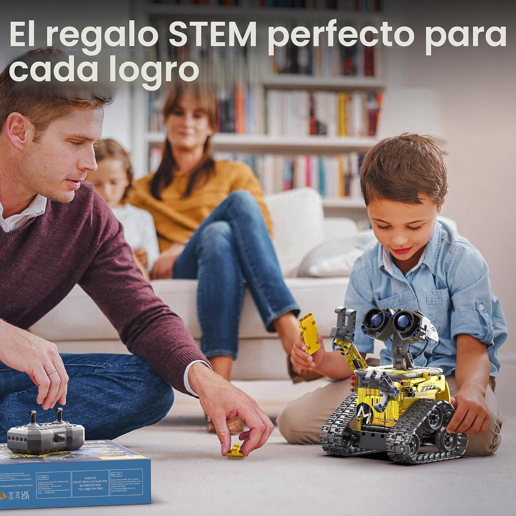 Sillbird Kit de construcción de robot STEM con control remoto