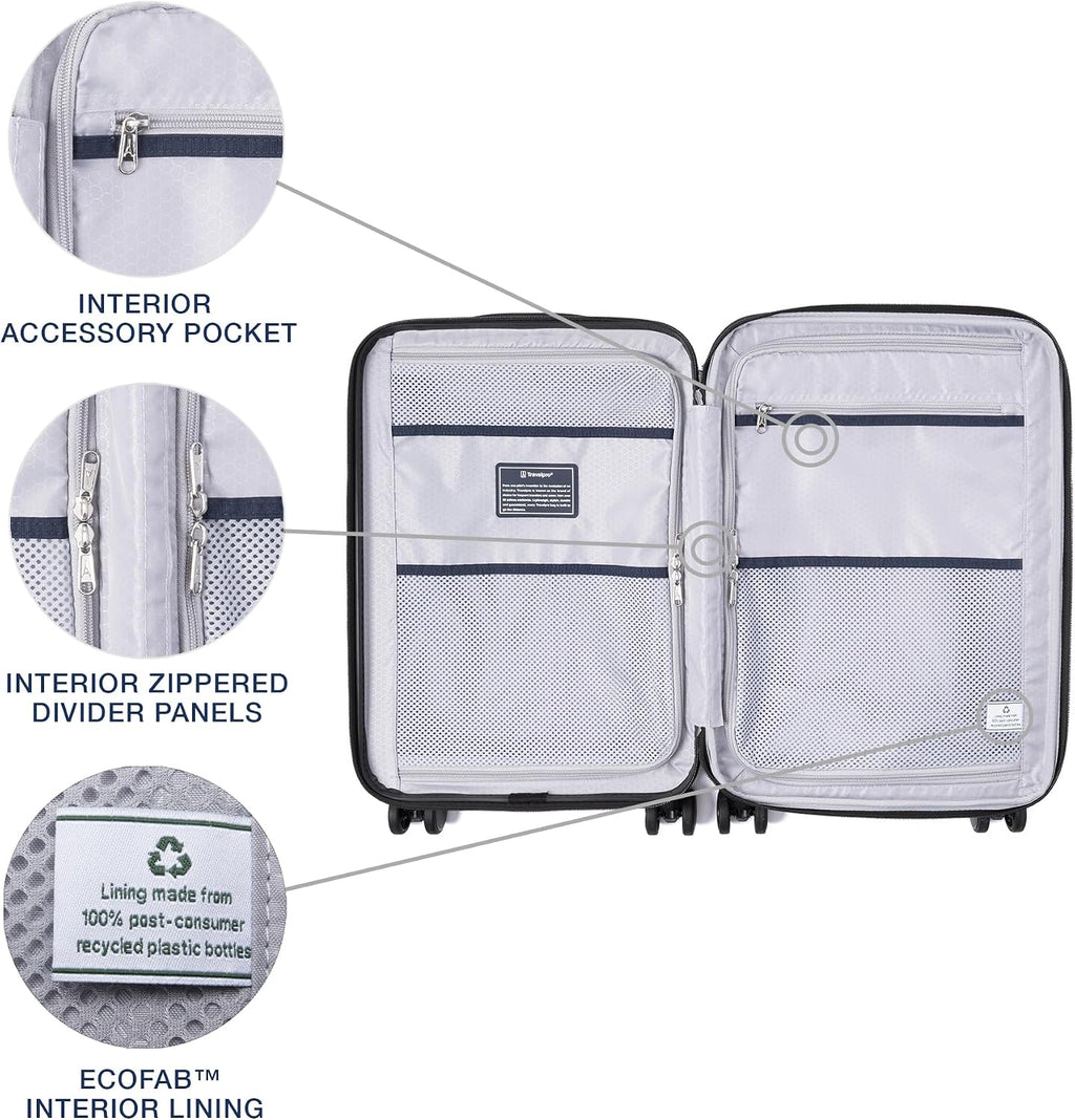 Travelpro Maxlite Air V2 maleta rígida expandible, Verde pizarra