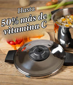 Kuhn Rikon Duromatic Classic NEO - Olla a presión con mango lateral de 7 L, hecha en Suiza, ultrarrápida y eficiente energéticamente, base súper térmica gruesa, segura y duradera