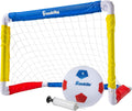 Franklin Sports Portería de fútbol infantil con pelota y bomba - 24 X 16