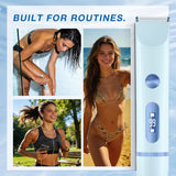 AMURS Recortadora de bikini para mujer, recortadora eléctrica de do...