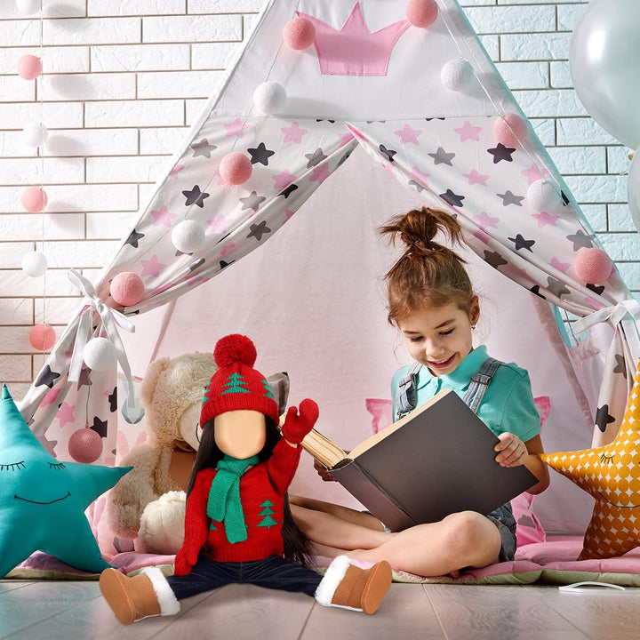 Bencailor Conjunto de 6 piezas de ropa y accesorios de muñeca de Na...