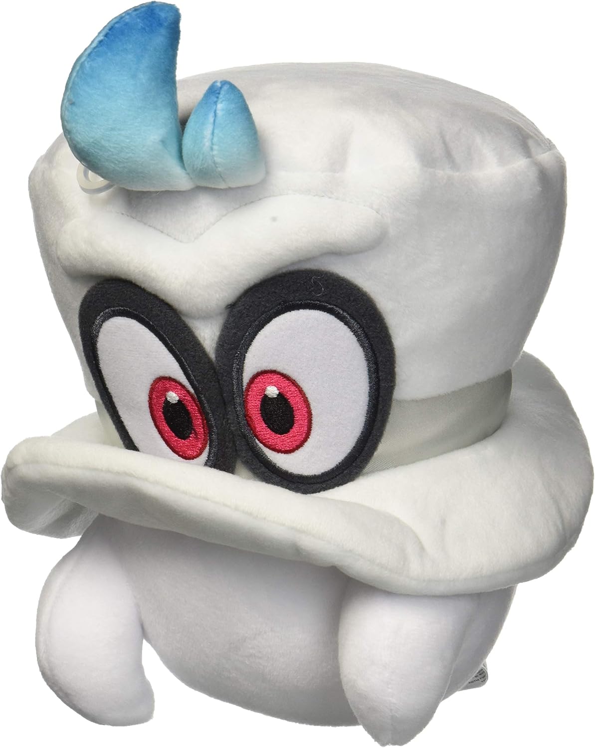 Little Buddy 1658 Super Mario Odyssey - Pañuelo blanco (forma normal) de felpa de 7.5 pulgadas, multicolor