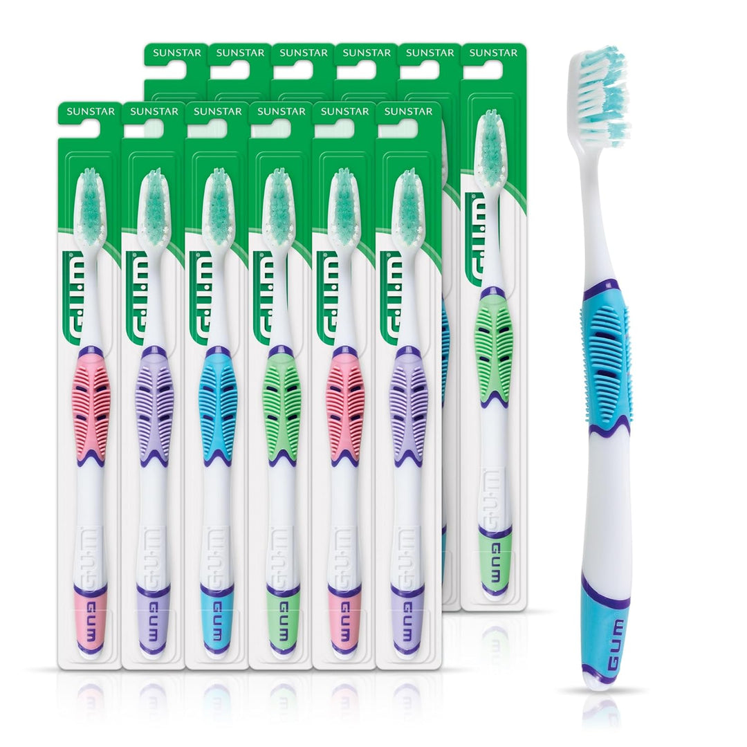 GUM Technique Sensitive Care Cepillo de dientes, 516PG, cabeza comp...
