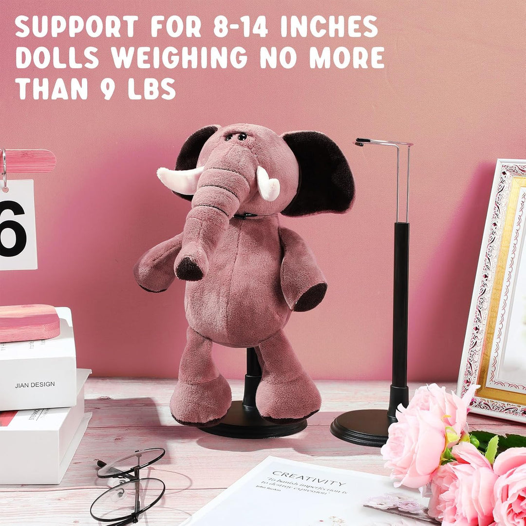 Yaocom 12 soportes de muñeca para muñecas ajustables de 8 a 14 pulg...