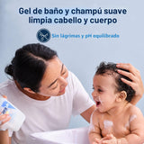 CeraVe Jabón y Champú para Bebés, Sin Fragancia, Parabenos y Sulfat...