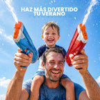 Pistola de agua eléctrica para adultos y niños, puerto de carga USB-C, pistola de chorro potente automática, ráfagas de disparo de alta potencia, pistola de agua automática de largo alcance
