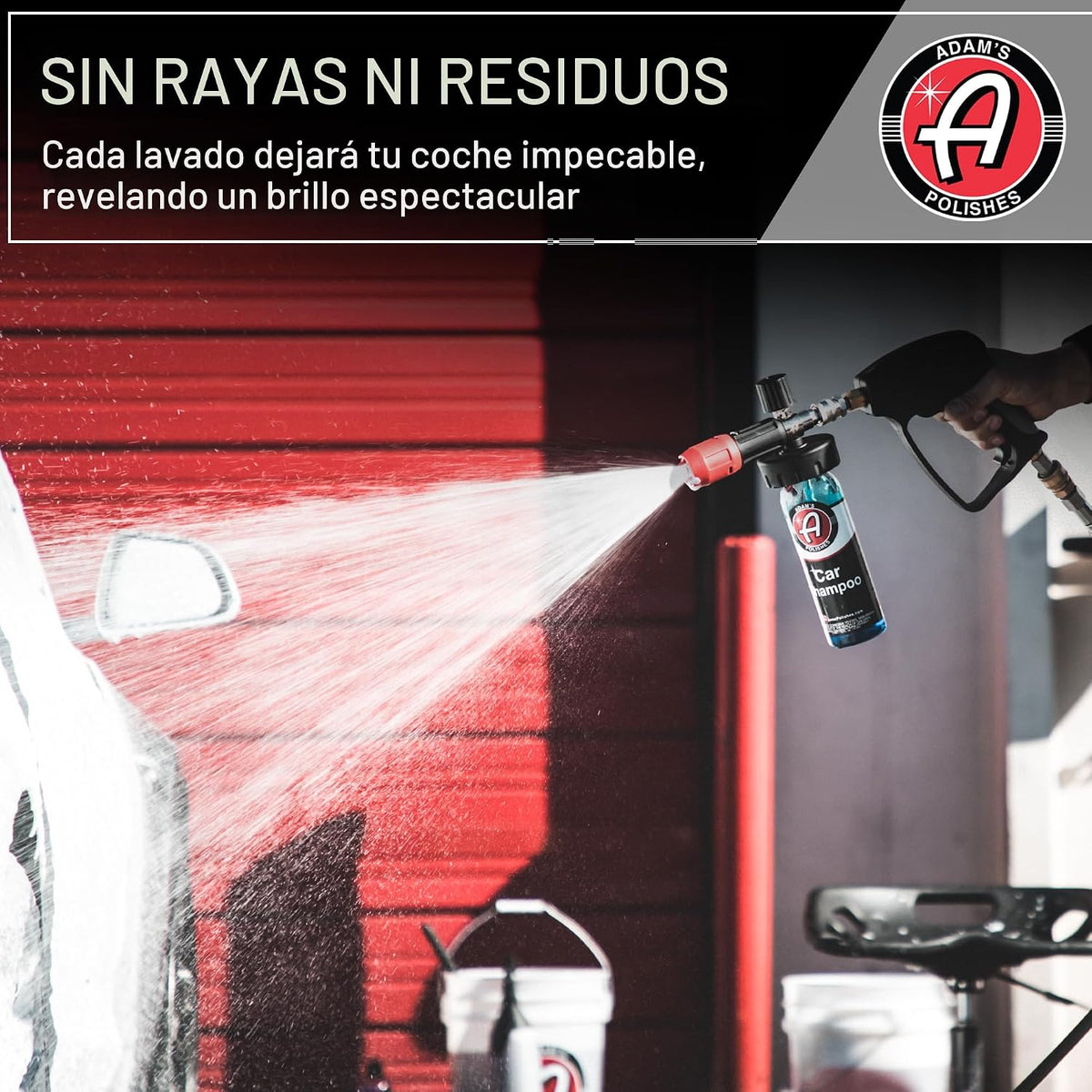Adam's nuevo champú para autos, 16 onzas