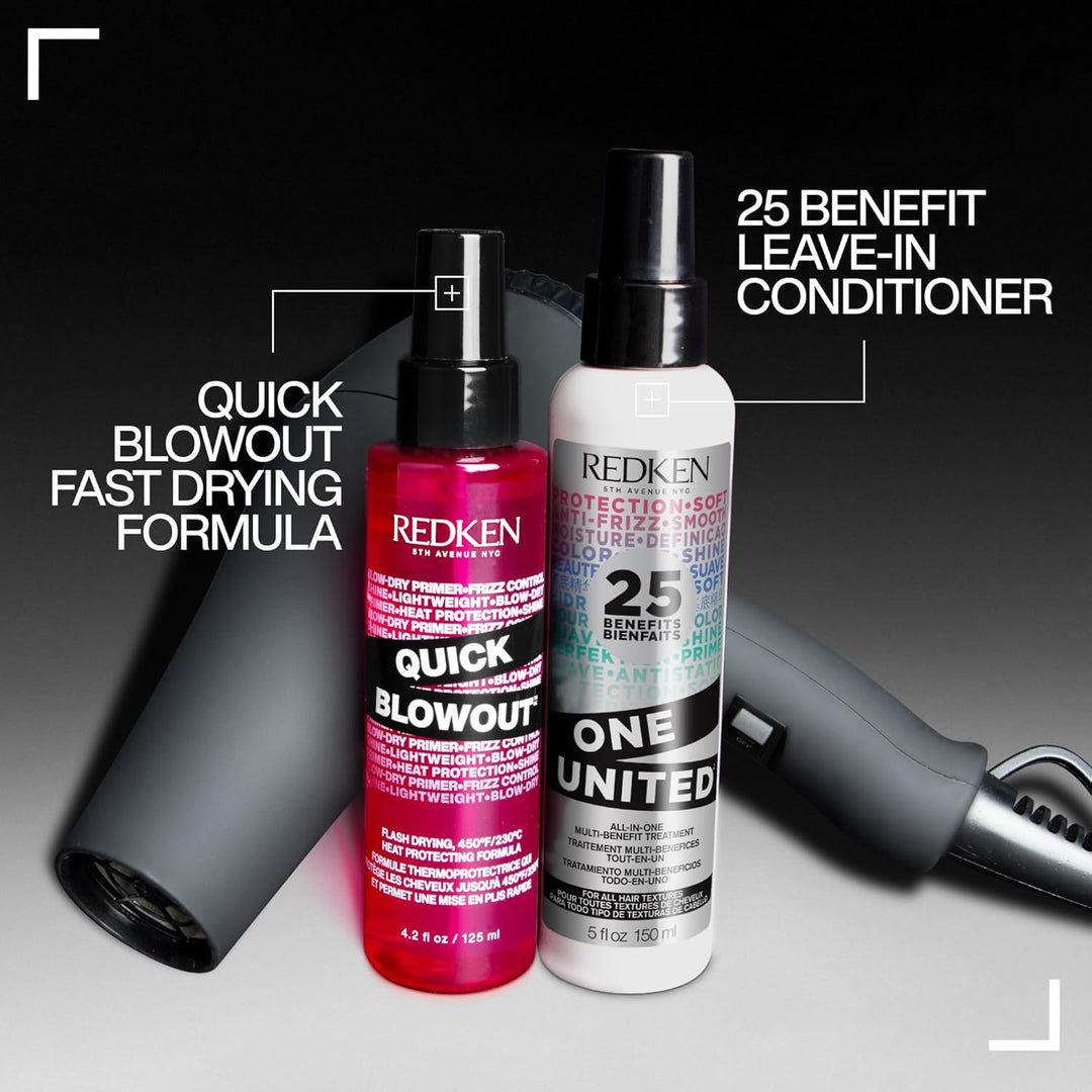 Redken Spray Protector Térmico para Secado Rápido para Todos los Ti...