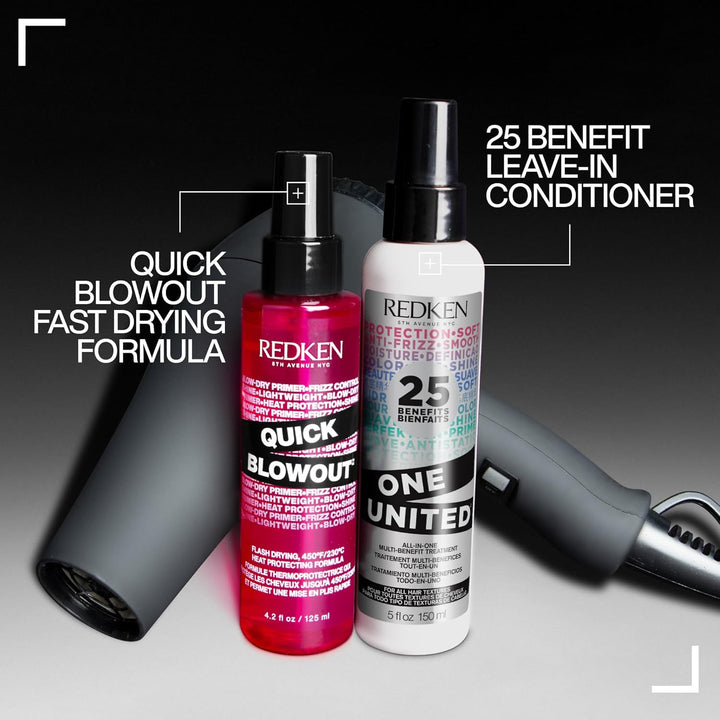 Redken Spray Protector Térmico para Secado Rápido para Todos los Ti...
