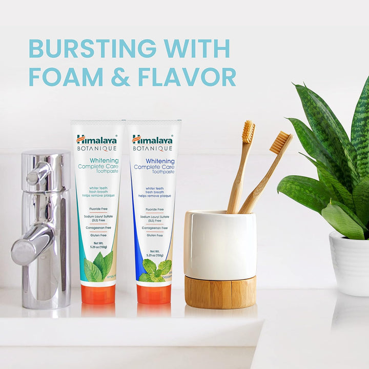 Himalaya Botanique Whitening Complete Care Pasta de dientes, sabore...