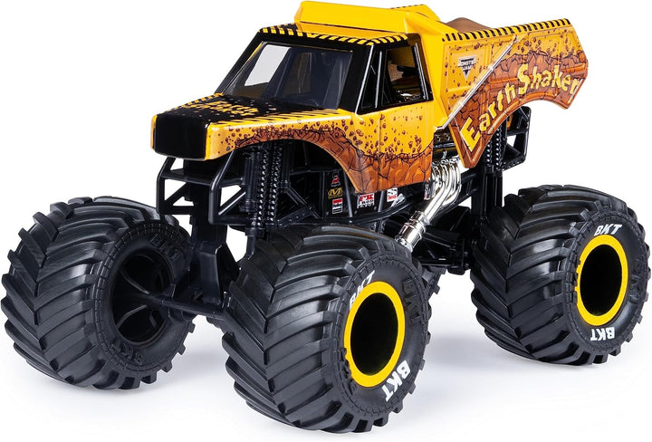 Monster Jam, Camión monstruo oficial Earth Shaker, vehículo fundido...
