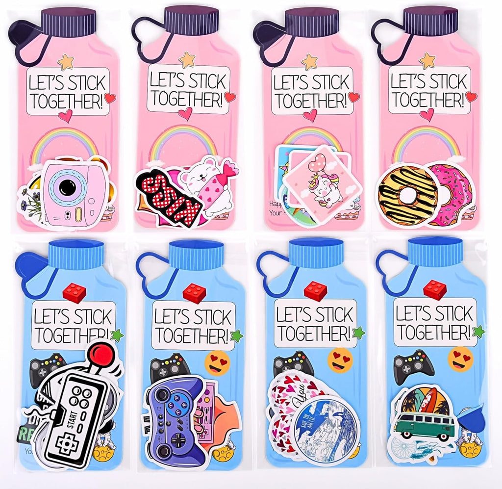 VIZAUZIE Tarjetas de San Valentín para la escuela de niños