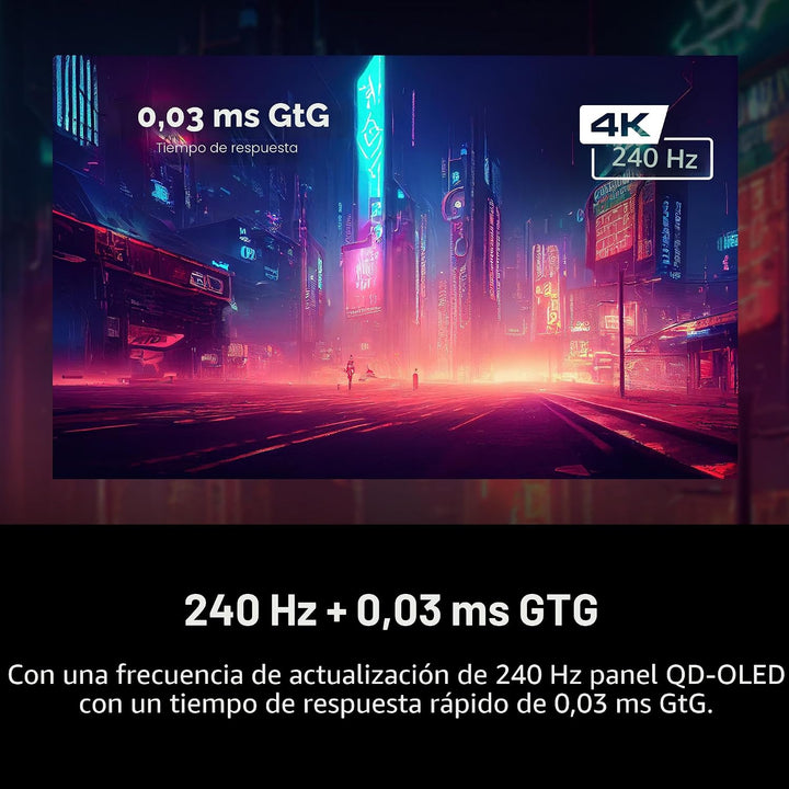 msi MPG 322URX QD-OLED Monitor de computadora de 32 pulgadas 3840 x...