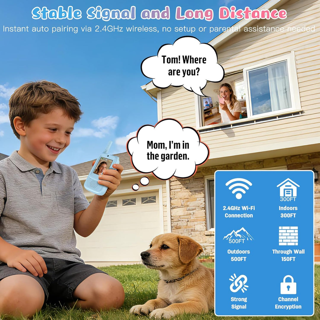 ZealSound Video Walkie Talkies for Age 3-12 Boys Girls 2