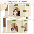 Globlazer Árbol para gatos Maine Coon extragrande de 83 pulgadas, F83J
