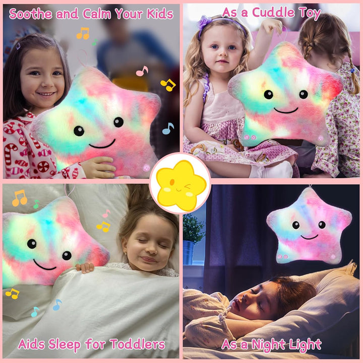 Subao Juguetes sensoriales para niños pequeños, almohada de 14 pulg...