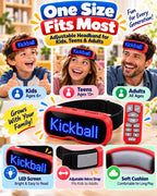 KOKODI Divertido juego de frases familiares para risas sin fin | Diadema LED electrónica con control remoto, no necesita tarjetas, juego de fiesta interactivo para niños, adultos y grupos