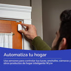 Wyze Sensor de entrada del sistema de seguridad para el hogar, protección de entrada para ventanas y puertas (paquete de 3) requiere concentrador WYZE Sense