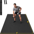 Alfombrilla de ejercicio grande, 7'x5'/6'x4'/8'x5', 0.236 in de grosor