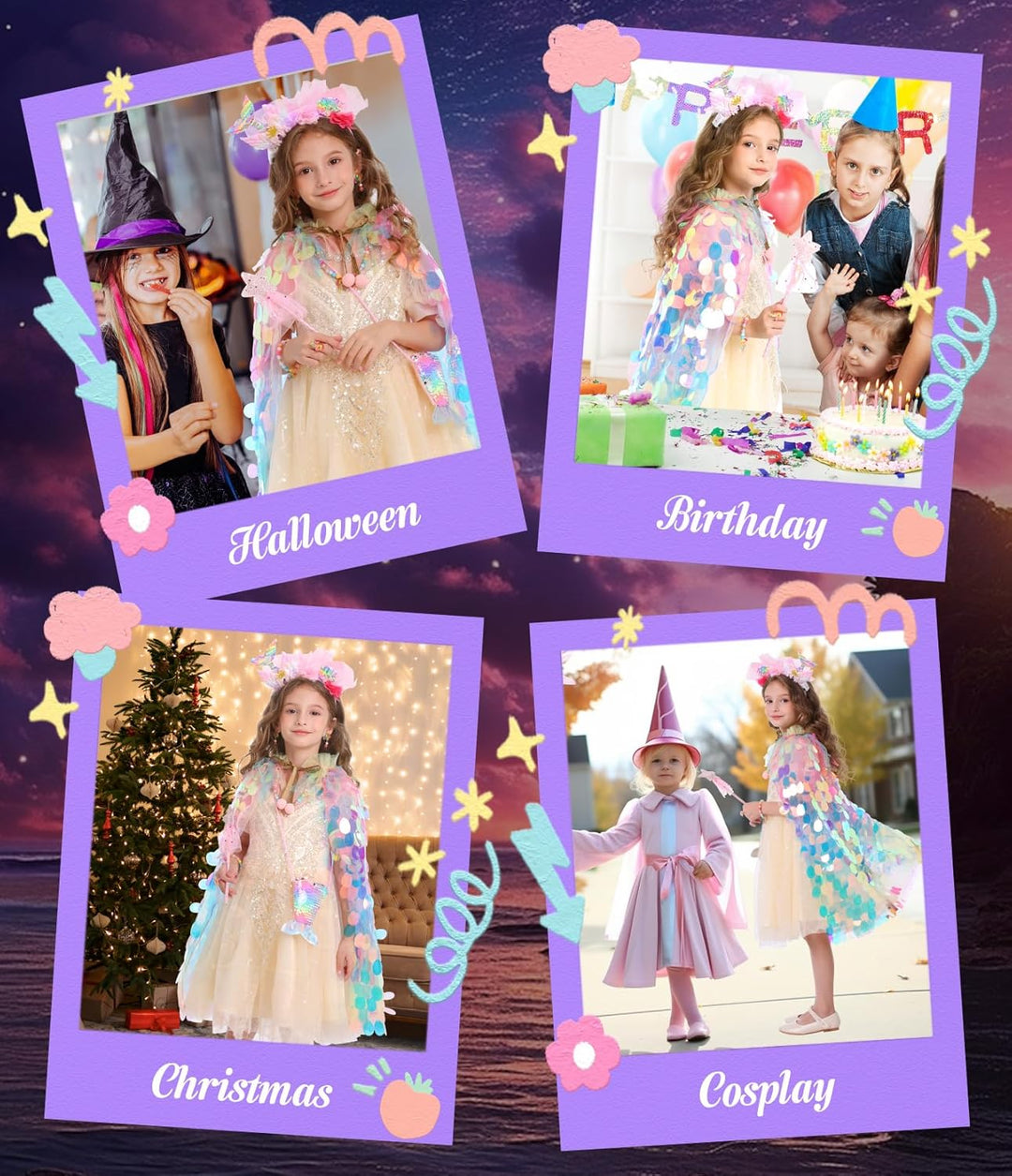 LIMIROLER Vestidos de Princesa para Vestir Juguetes Vestidos de Pri...