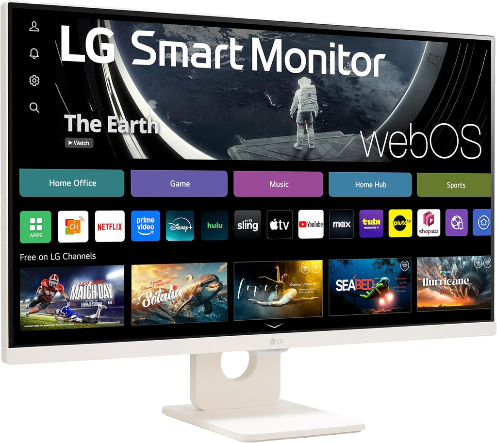 LG 27U511SA-W Monitor de computadora IPS inteligente Full HD (1920...