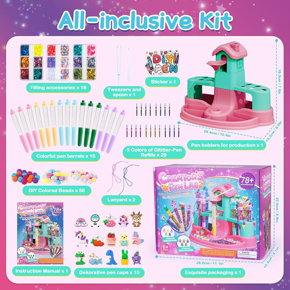 Subao Pen Creator Studio, manualidades para niños de 8 a 12 años, kit de