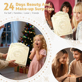 Calendario de Adviento de maquillaje 2025, juego de regalo de belle...