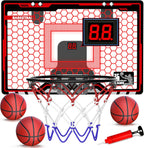 HopeRock Mini Aro de Baloncesto para Interiores para Niños, Aro Pequeño Sobre la Puerta