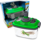 Nature Bound Kit 2 en 1 de Hábitat con Microscopio para Insectos y Otras Criaturas, Incluye Tapa y Microscopio Portátil Desmontable