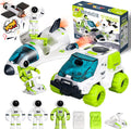 TOY Life Juguetes de cohete espacial para niños, juguete de lanzadera con figura de astronauta y rover para niños de 5 a 12 años, nave espacial, planeta STEM para niños y niñas