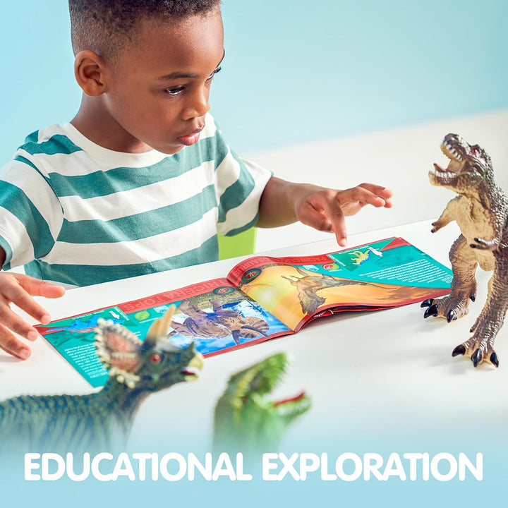 JOYIN Juguetes de dinosaurio grandes para niños pequeños 6