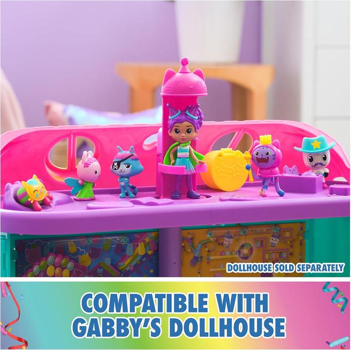 Gabby's Dollhouse, figuras temáticas de celebración con Gabby G...