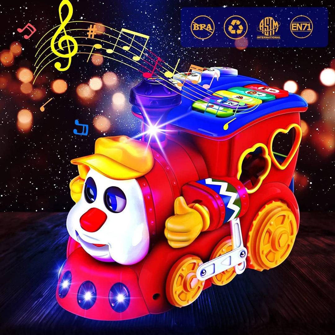 Juguetes para bebés de 1 año de edad, regalo de tren musical, jugue...
